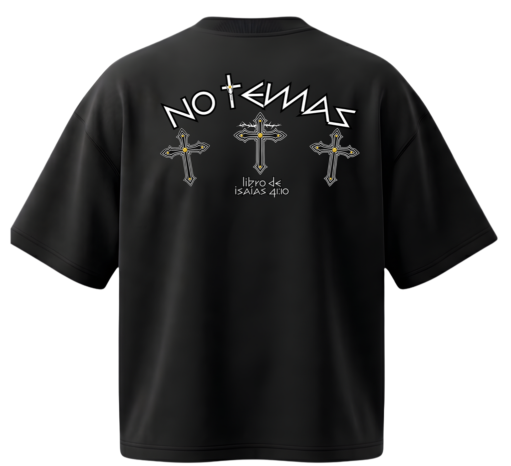 Camisa Oversize de 3 cruces  –  Edición Exclusiva