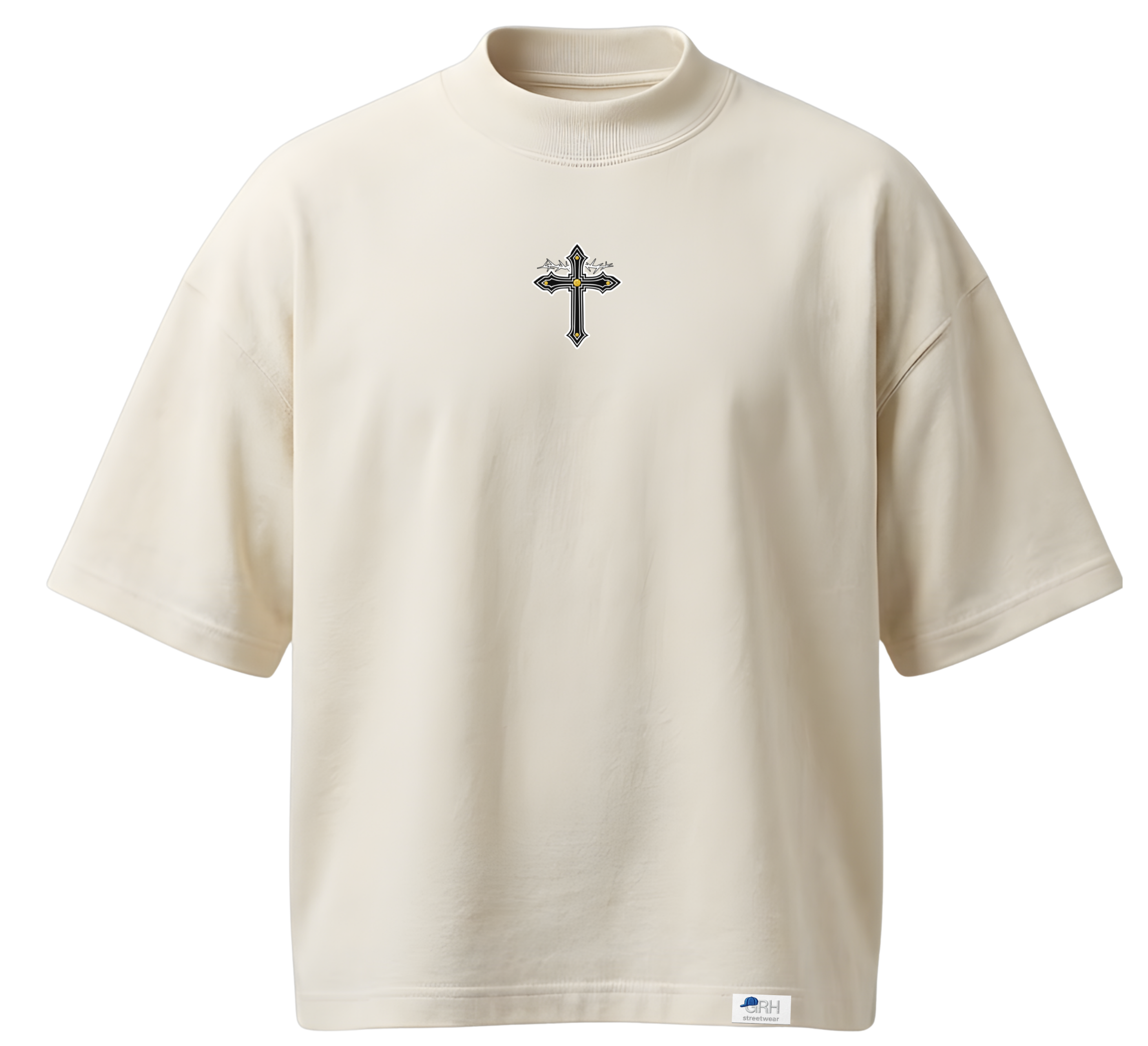 Camisa Oversize de 3 cruces  –  Edición Exclusiva
