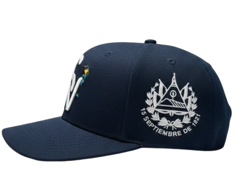 Gorra Salvadoreña SV Bordada con Torogoz, edición limitada.