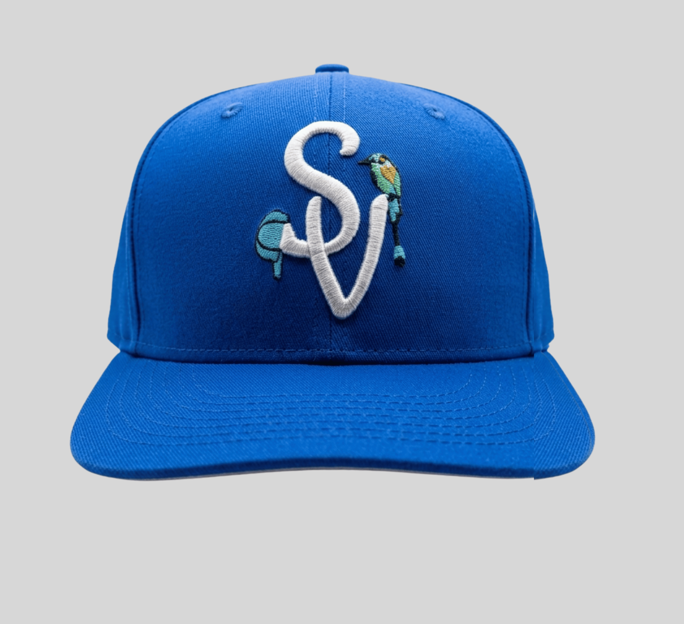 Gorra de El Salvador SV Bordada con Torogoz y escudo nacional