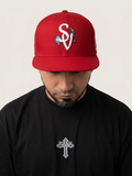 Gorra de El Salvador SV Bordada con Torogoz y escudo nacional